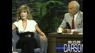 Jane Fonda Asks Johnny About Zsa Zsa Gabor | Carson Tonight Show