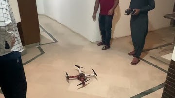 APM 2.8 Drone 1st flight fails | Quadcopter 1st flight testing | Home made drone