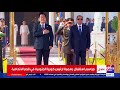 الرئيس السيسي والسيدة قرينته يستقبلان رئيس كوريا الجنوبية والسيدة قرينته