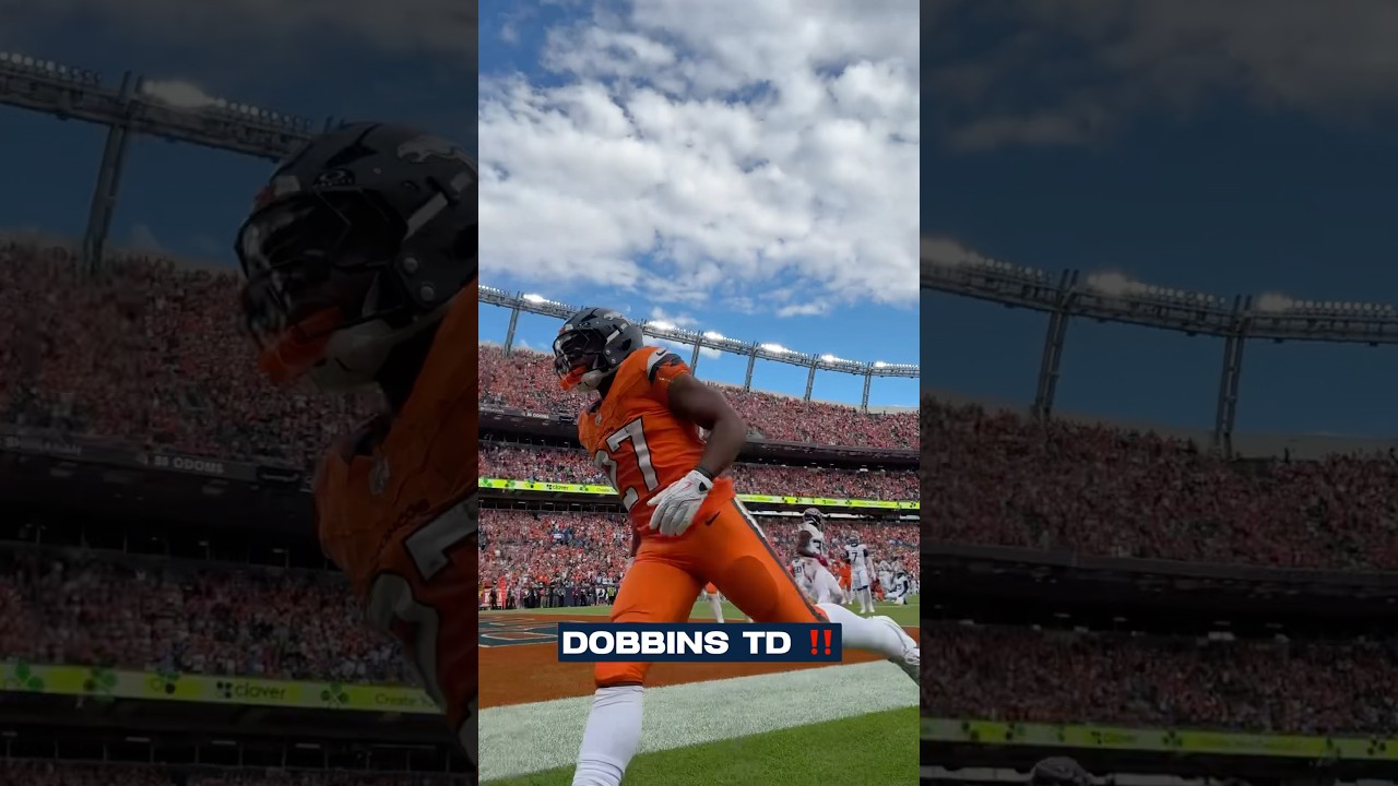 First TD in the orange & blue ‼️ 