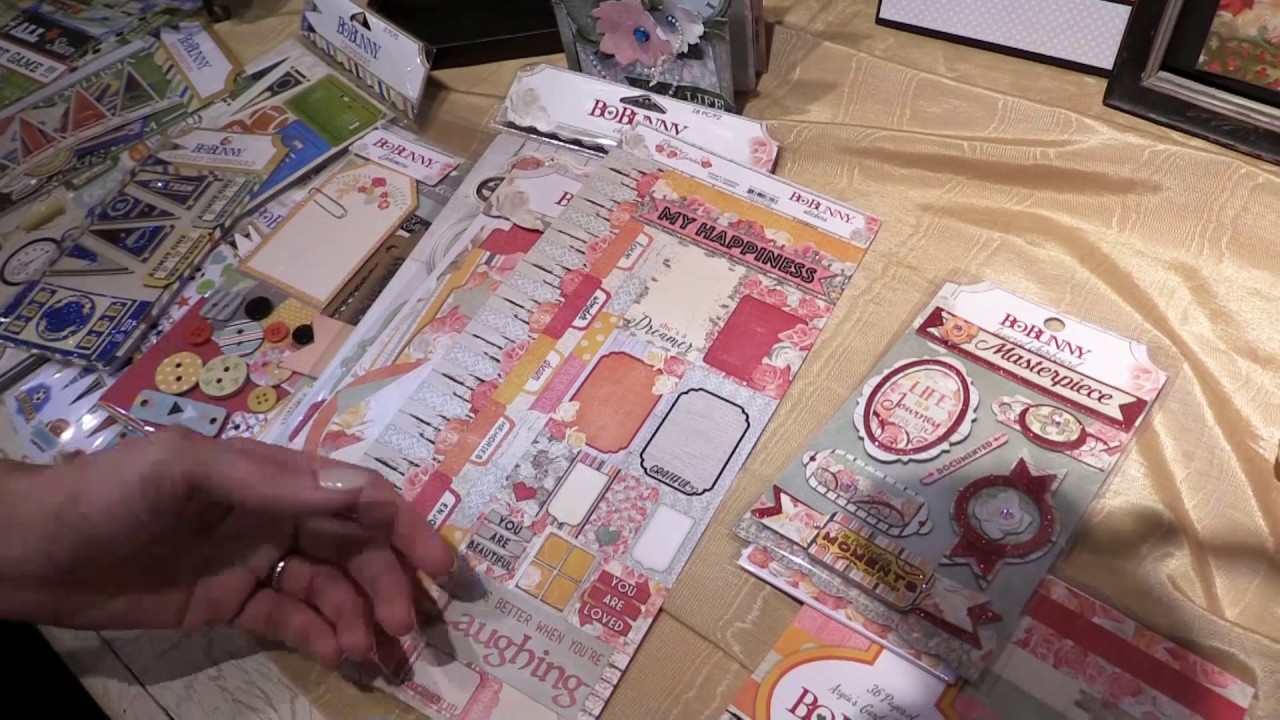 Aryia's Garden Collection by Bo Bunny scrapbooking tarjetas