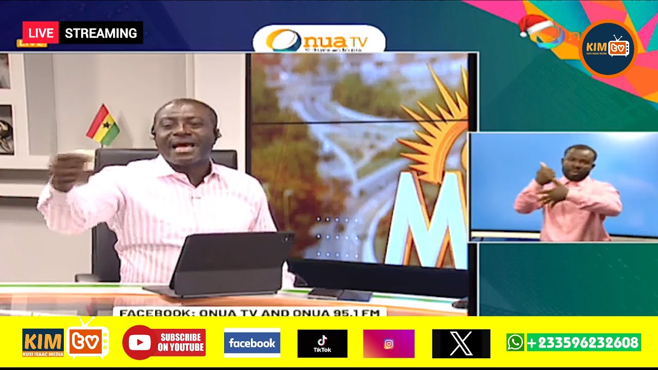 CAPTAIN SMART WITH ONUA MAAKYE LIVE ON KUSI ISAAC MEDIA /18/12/2025 ...