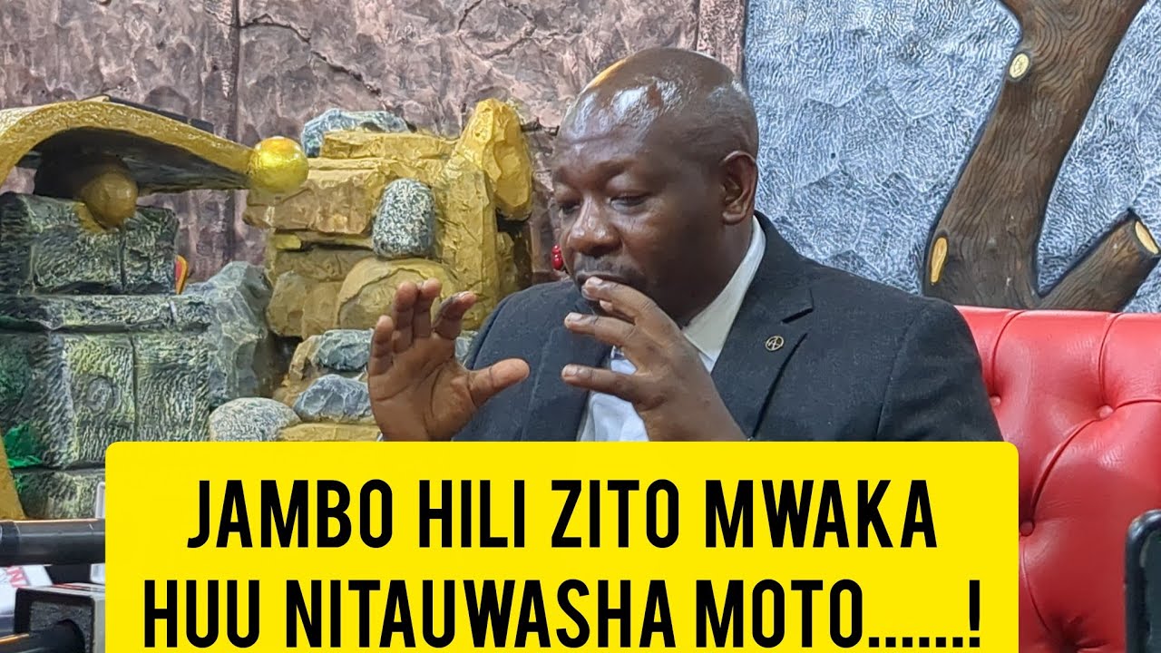 PROPHET IPM ATANGAZA JAMBO ZITO KIKAO CHA WANAUME SIO CHA KUKOSA