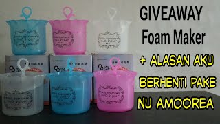 GIVEAWAY Foam Maker   Alasan aku berhenti Pake Sabun Nu Amoorea