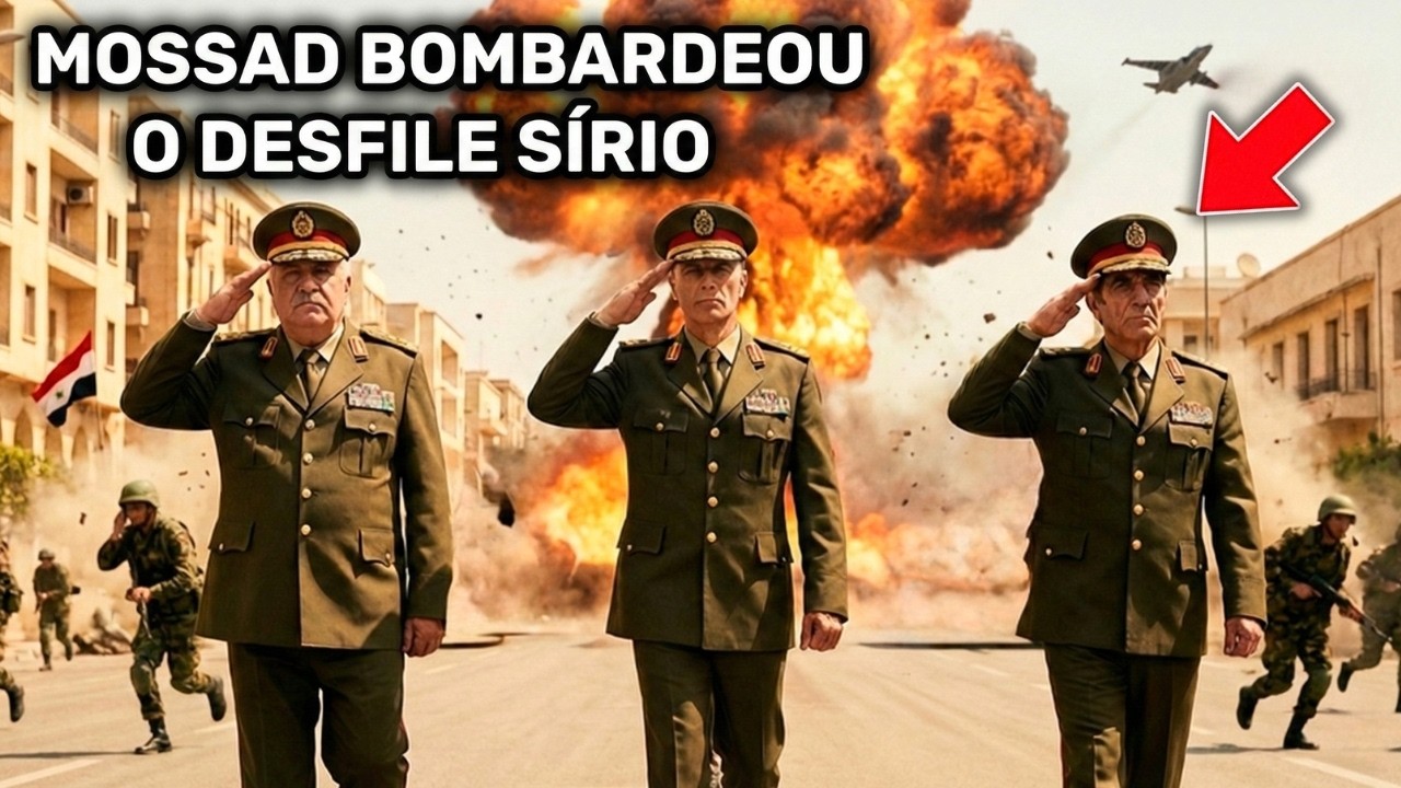 Como o Mossad Neutralizou Cinco Generais Sírios no Próprio Desfile de Vitória