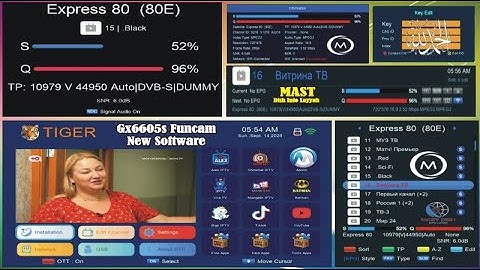 GX6605S Funcam New Software 2025 | Tiger Blue Theme + YouTube, TikTok, , Features, Upgrade & Backup