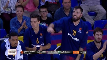 James Gist Defense vs Barcelona [EL 