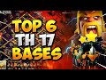 TH17 BASES RANKED #1-6 🔝 CWL + War Meta 2025 | Clash of Clans