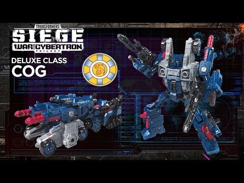 Details about   Transformers SIEGE War for Cybertron Deluxe Class COG NEW WEAPONIZER SEALED! 