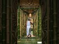 I Built a Secret Bamboo Treehouse EP 2 | Beautiful Handmade Bamboo Craft 🎋 #bamboohouse #short