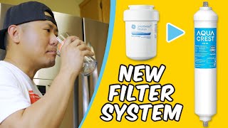 A Water Filter that LASTS 5 YEARS?!? GE Profile MWF to Aqua Crest Reverse Osmosis Home System