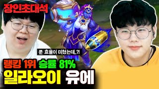 일라오이 승률 80%, 랭킹1위의 신규시즌 빌드 대공개, 유에 일라오이 장인초대석 [테스터훈]