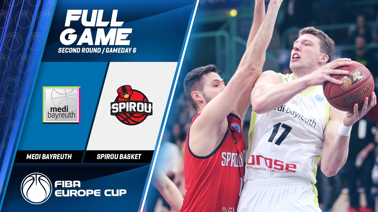 Download medi Bayreuth v Spirou Basket - Full Game - FIBA Europe Cup 2019-20