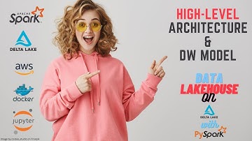 02 Data Lakehouse | Data Warehousing with PySpark | High Level Architecture and DW Model