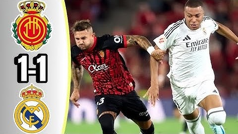 Real Madrid vs Mallorca 1-1 Highlights & All Goals 2024