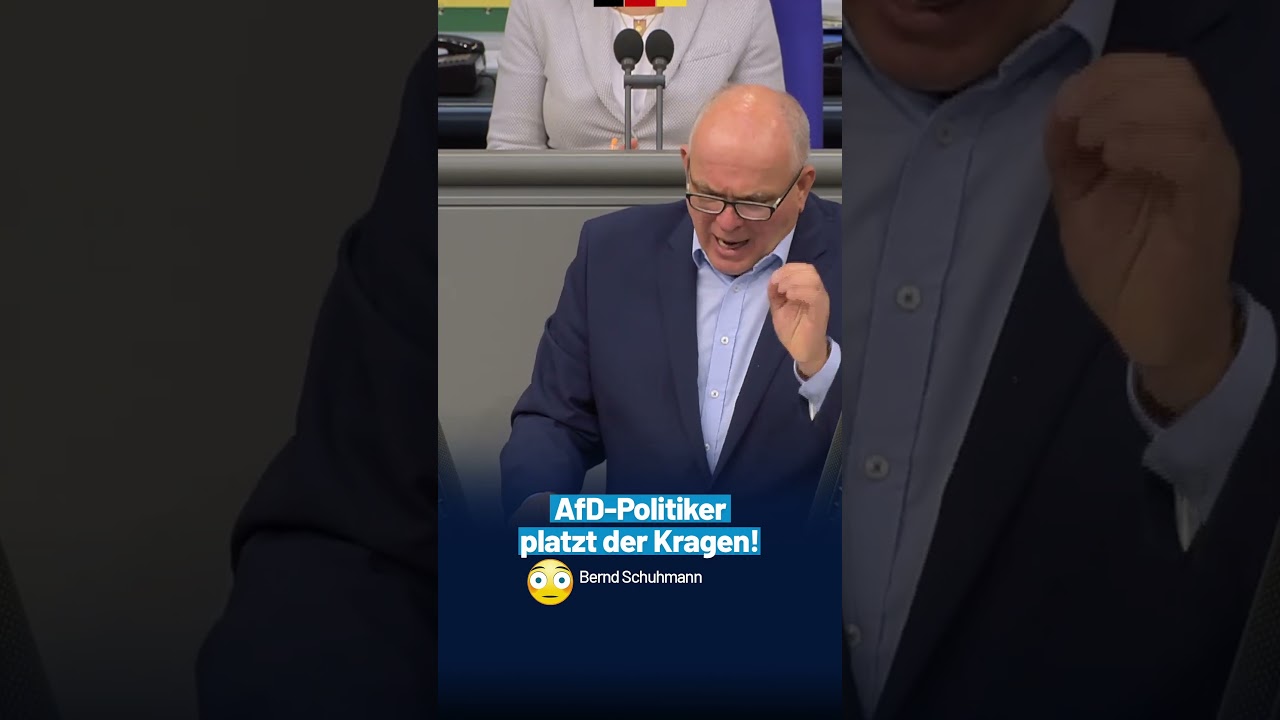 Bernd Schuhmann vs. bauernfeindliche Großstadt-Linke! - AfD-Fraktion im Bundestag