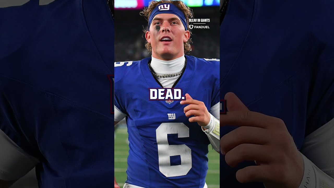 Dart has to STOP THIS #Giants #NFL #JaxsonDart