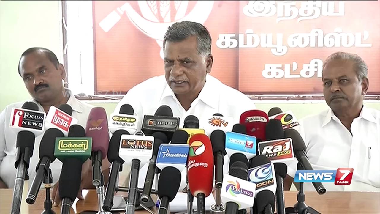 "Announce duration for total liquor prohibition", asks Mutharasan | News7 Tamil