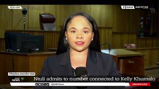 Senzo Meyiwa Murder Trial | Ntuli admits to number connected to Kelly Khumalo