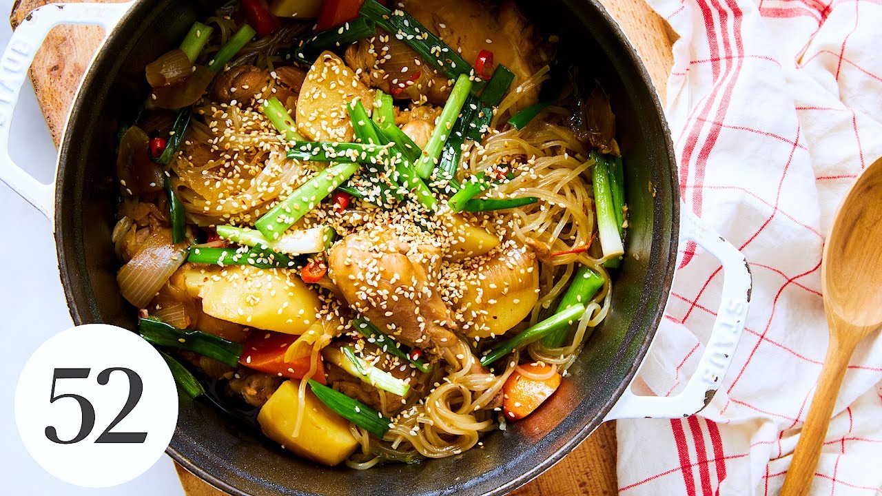 Korean Soy-Braised Chicken (Jjimdak) | At Home With Us | Food52