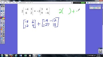 Perform Basic Matrix Operations