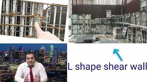 Reinforced Concrete building with L shape shear wall