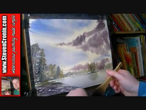 Babbs Mill, Kingshurst Part 2 of 2 Watercolor Land...