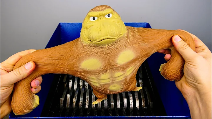SQUISHY MONKEY (from TikTok) vs SHREDDING MACHINE