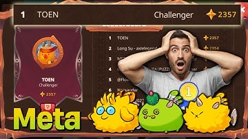 AXIE ORIGIN META TEAM RANK 1 BUILD | AXIE ORIGIN