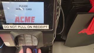 Toshiba Self Checkout at Acme Sav-On #7833, 301 Main RD, Vineland NJ