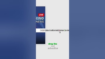 🔥 NEWS SCROLL Text Effect in PowerPoint #powerpoint #ppt #tutorial