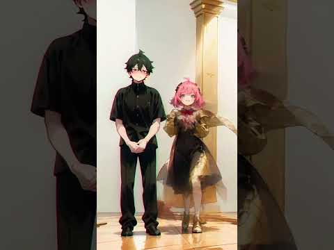 Anya x Damian | Spy x Family スパイファミリー - Everytime We Touch - Cascada AI dance cover #aidance