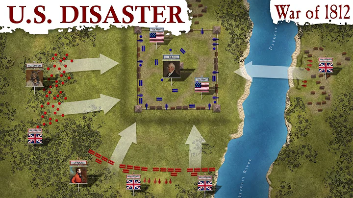Fall of Detroit - British Invasion of the United States (War of 1812)