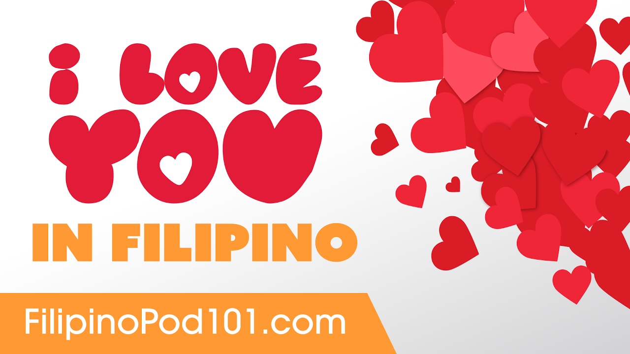 3 Ways To Say I Love You In Filipino Youtube