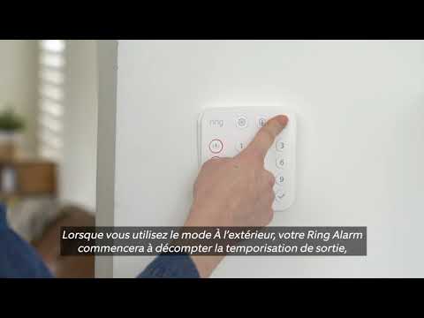 Activation via le pavé numérique Ring Alarm (2e génération)