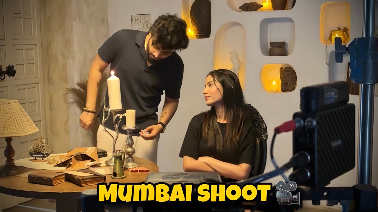 SHOOT IN MUMBAI 🎥 || EVA JOSHUA
