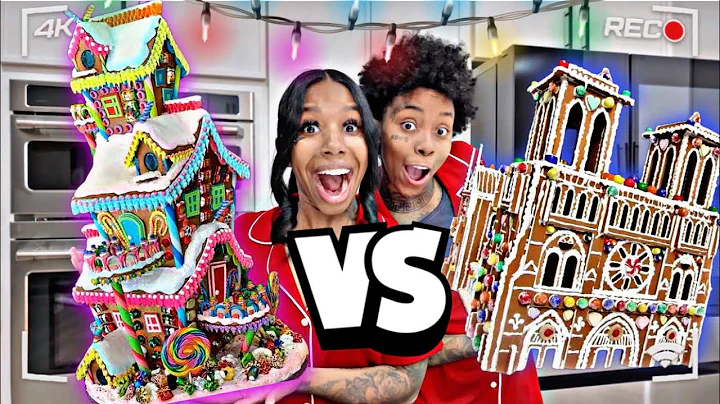 EPIC GINGERBREAD MANSION CHALLENGE 😱 | VLOGMAS DAY 6