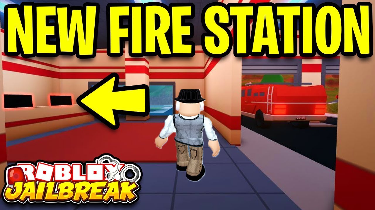 Jailbreak New Fire Station Sneak Peek New Update New