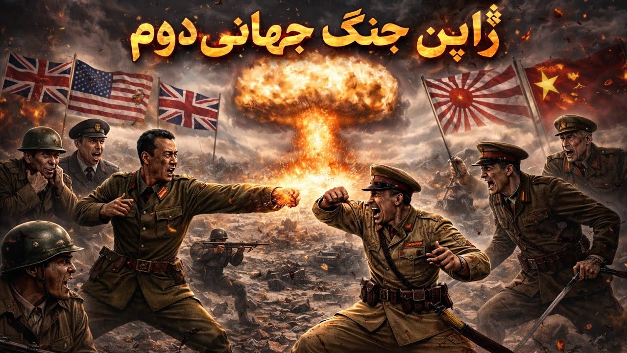 HOI4 سناریوی آخرالزمانی | ژاپن در برابر متحدین ☢️