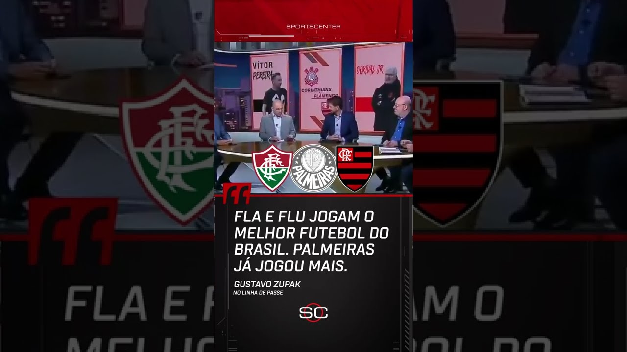 FLAMENGO E FLUMINENSE JOGAM O MELHOR FUTEBOL DO BRASIL? #Shorts