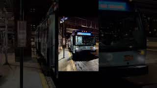 M34A-SBS Bus Announcements to Port Authority Bus Terminal. Weekday Service.