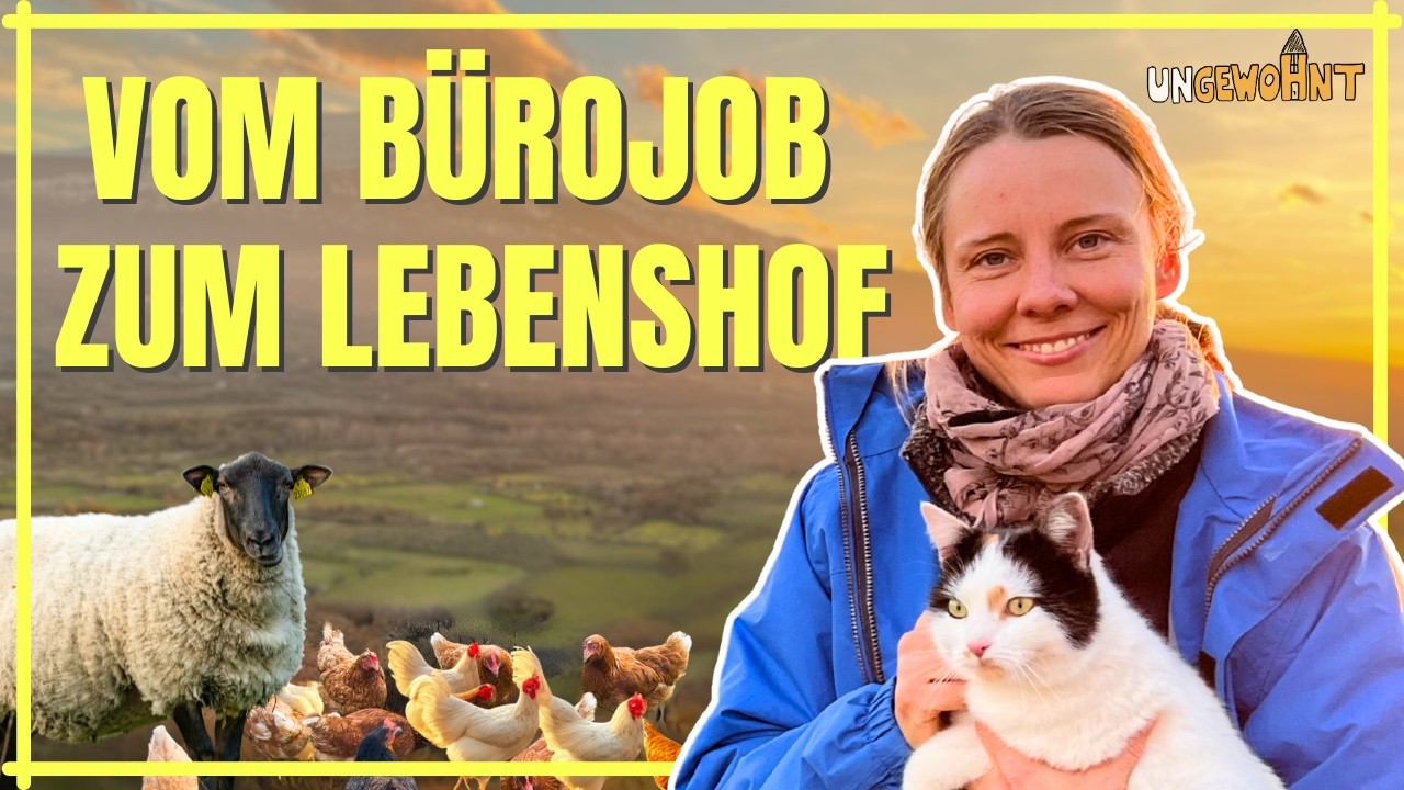 Sie ist ausgewandert und lebt allein mit 40 Tieren auf Sizilien | Ungewohnt Doku in Italien