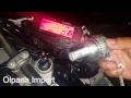 Instalacion foco led H4 en moto yamaha fazer FI