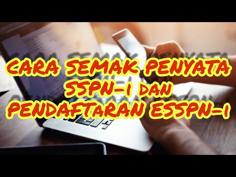 SSPN-i - Cara semak penyata/baki SSPN-i & pendaftaran online e-SSPN-i dengan mudah (step by step)