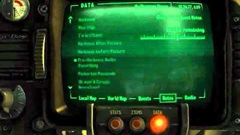 Fallout 3 Walkthrough - Pip Boy and Terminal #89 - PHAR