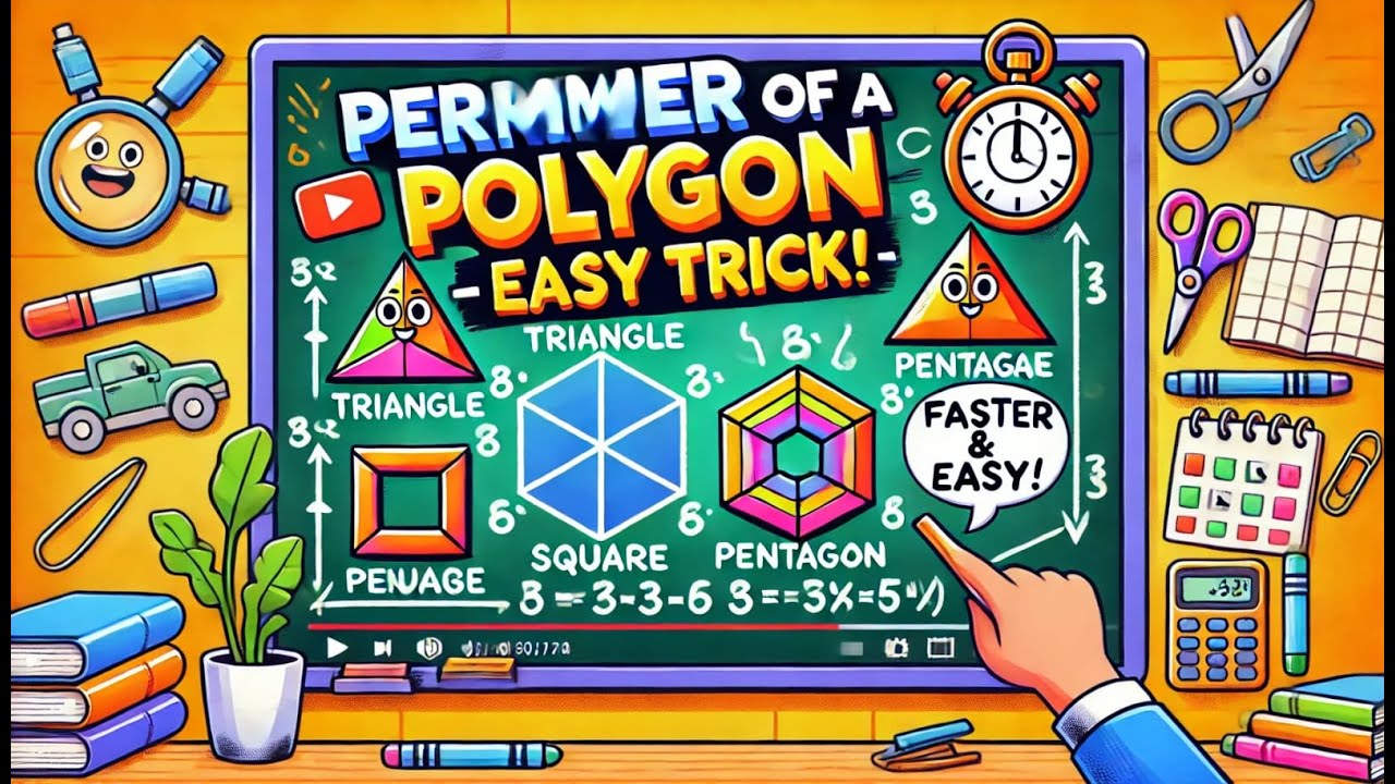 Master the Perimeter of Polygons in Minutes! | Square | Rectangle ...