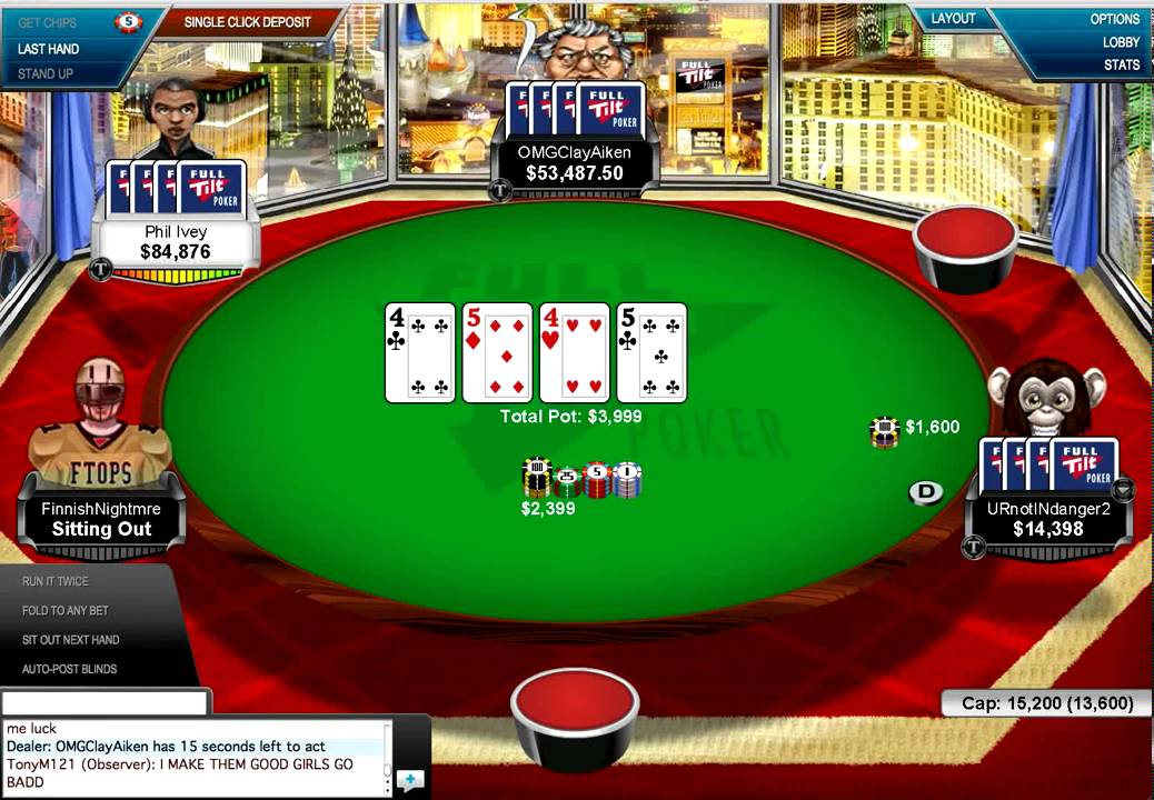 Phil Ivey vs URnotINdanger2 vs OMGClayAiken in Omaha HI