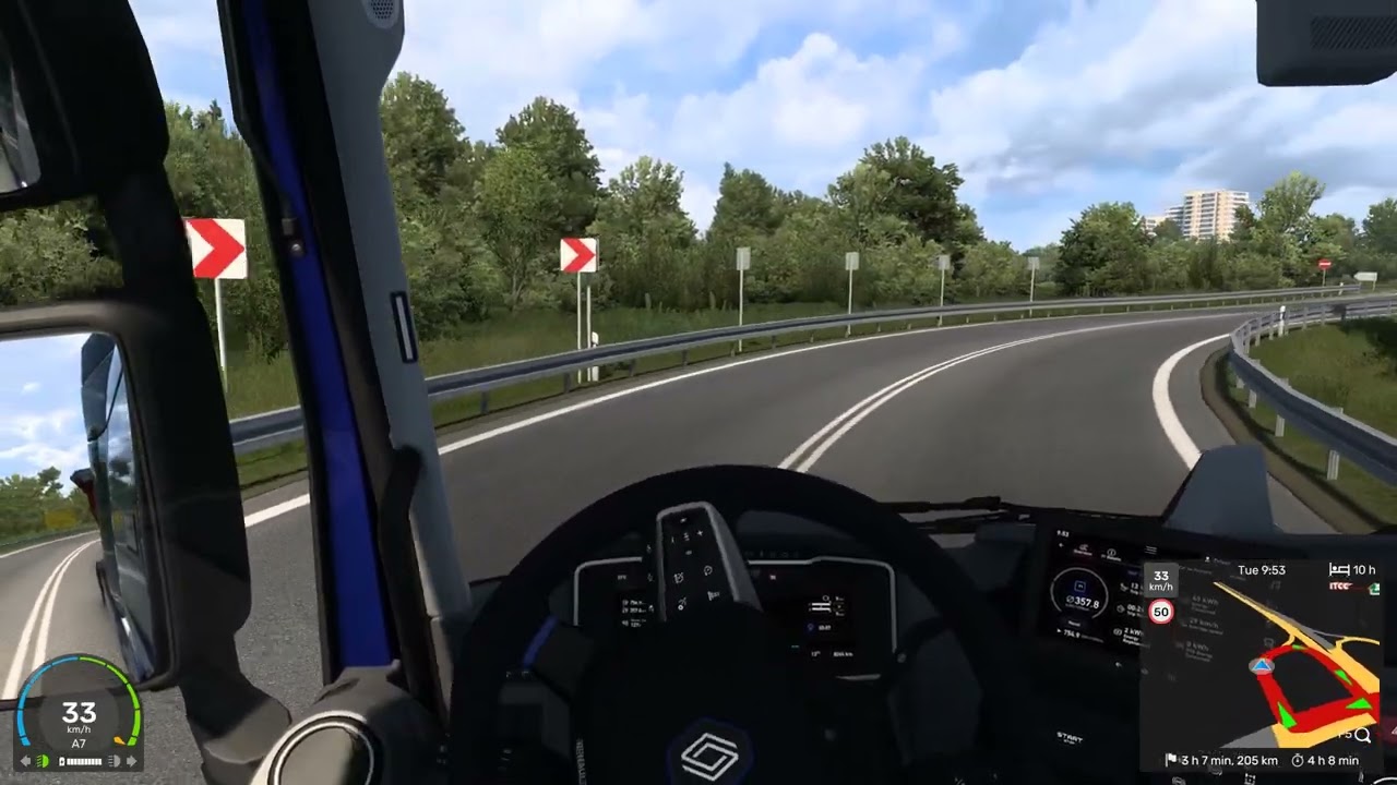 Euro Truck Simulator 2 Delivery scrap metals across Germany (21 t) №5