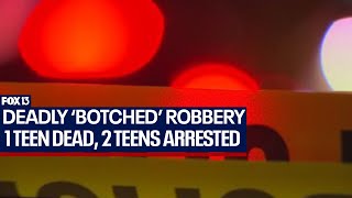 Deadly Florida ‘botched’ robbery kills teen, injures 1
