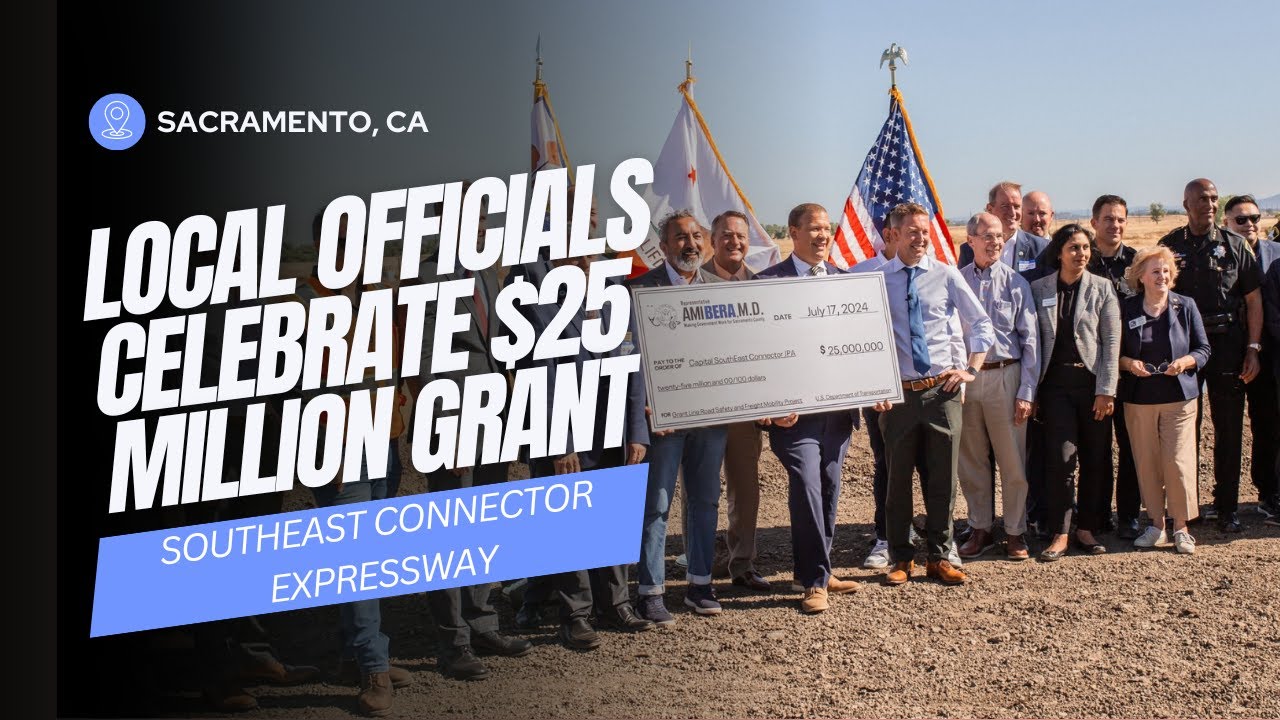 Local Officials Celebrate $25 Million Grant for Capital SouthEast Connector Infrastructure Project